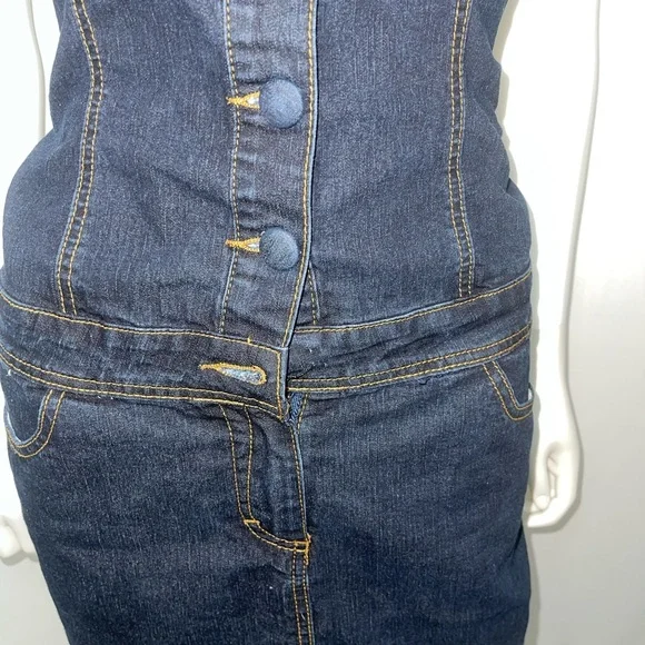 Americana Blues denim mini dress - Picture 10 of 10